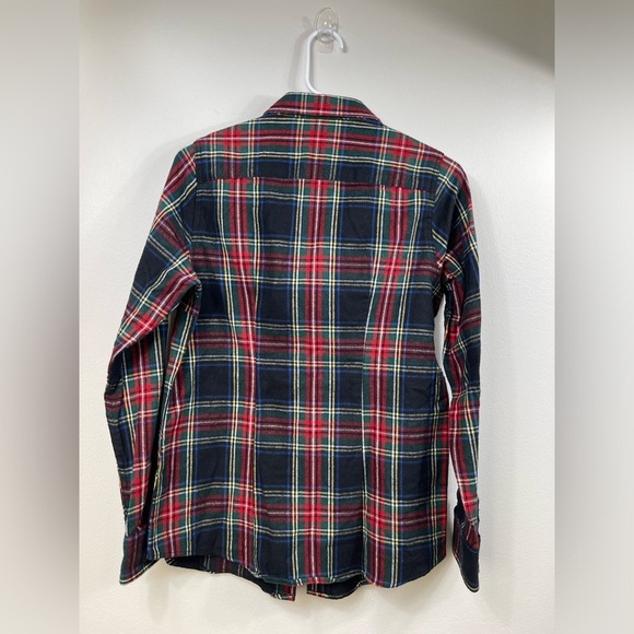 L.L. Bean Men's Scotch Plaid Cotton Shirt Career Work Size XS - Picture 9 of 15